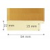11x14" Manhattan Frame Gold